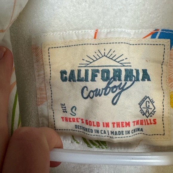 California Cowboy The High Water Riviera Flora in Pina Colada Women's Size S - Picture 8 of 12